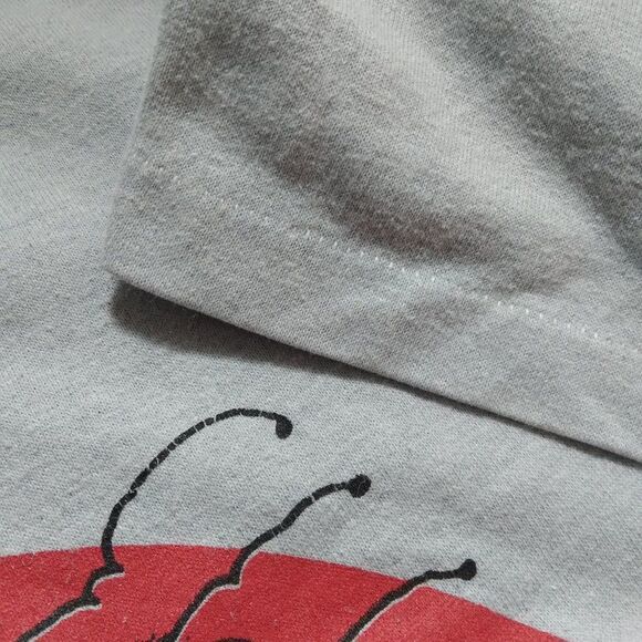 Vintage 80s No Problem Cool Cat Illustration Air Waves T-Shirt - Picture 7 of 9